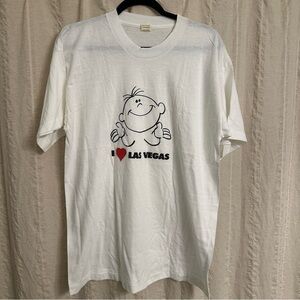 Las Vegas vintage single stitch tee novelty shirt‎ size large